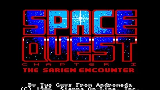 Space Quest: The Sarien Encounter — Screenshoty