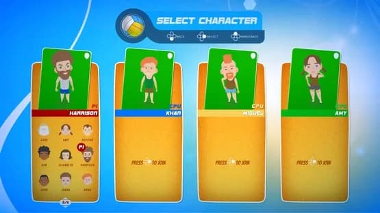 Super Volley Blast — Screenshoty