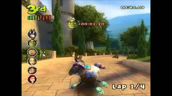 Shrek Smash n' Crash Racing — Screenshoty