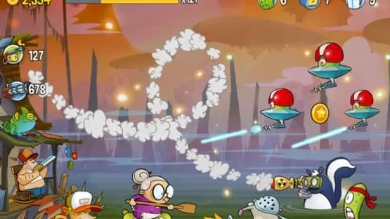 Swamp Attack — Screenshots