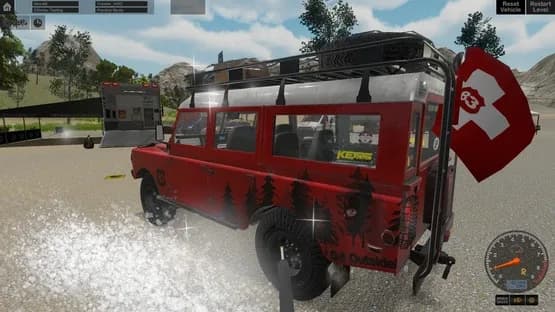 D Series Off Road Driving Simulation — Screenshoty