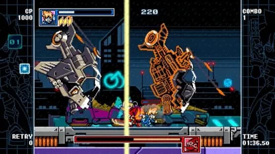 Mighty Gunvolt Burst — Screenshoty