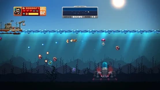 Aqua Kitty: Milk Mine Defender — Screenshoty