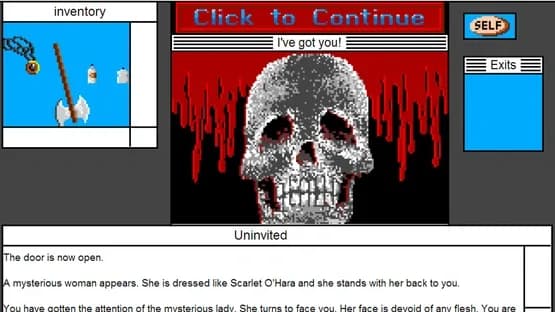 Uninvited: MacVenture Series — Screenshoty
