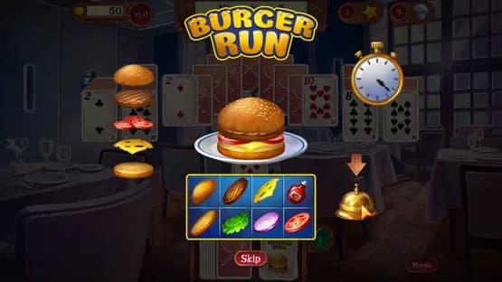 Chef Solitaire: USA — Screenshoty