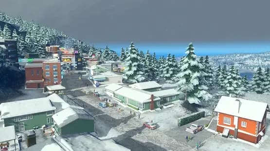 Cities: Skylines - Snowfall — Screenshoty