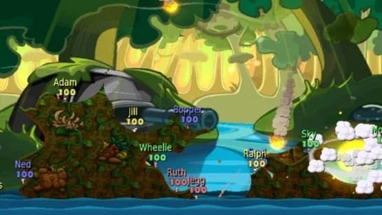 Worms: Battle Islands — Screenshoty