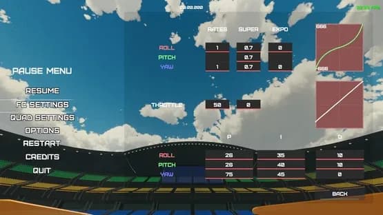EreaDrone Simulator — Screenshoty