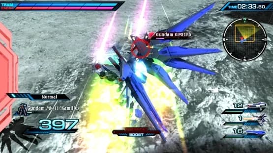Mobile Suit Gundam: Extreme Vs Force — Screenshoty