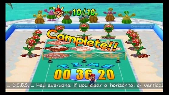 Mario Power Tennis — Screenshots