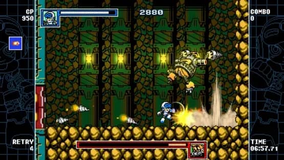 Mighty Gunvolt Burst — Screenshoty