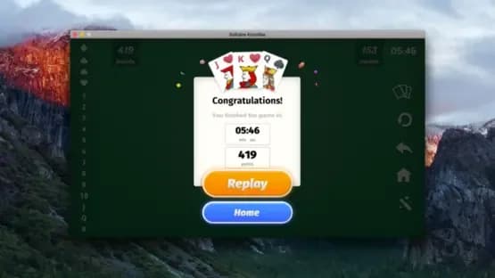 Solitaire Klondike Deluxe - classic card game — Screenshots