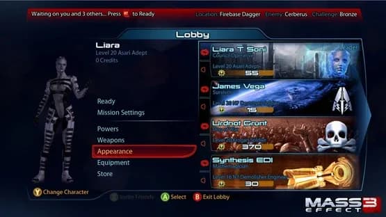 Mass Effect 3: Retaliation — Screenshoty