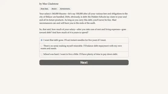 Choice of the Deathless — Screenshots