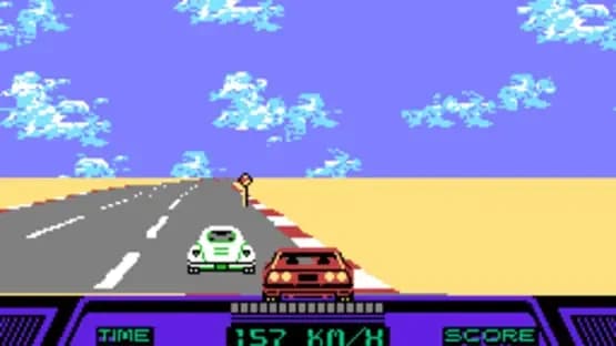 Rad Racer — Screenshoty