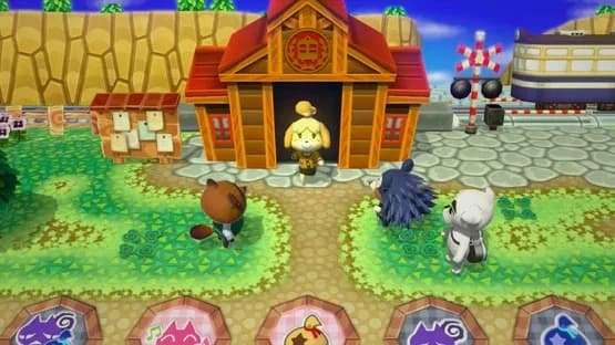 Animal Crossing: Amiibo Festival — Screenshoty