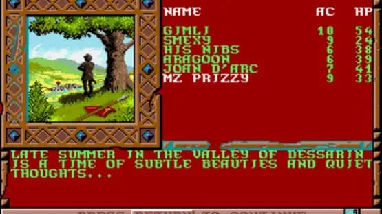 Treasures of the Savage Frontier — Screenshoty