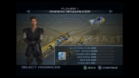 Star Wars: Racer Revenge — Screenshoty