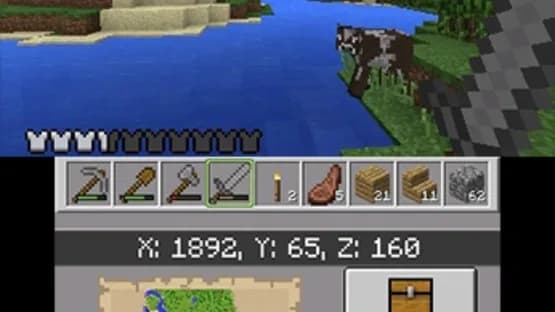 Minecraft: New Nintendo 3DS Edition — Screenshoty