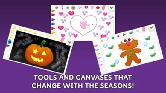 Sesame Street Art Maker — Screenshoty