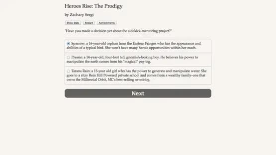 Heroes Rise: The Prodigy — Screenshots