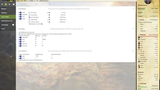 Prosperity — Screenshoty