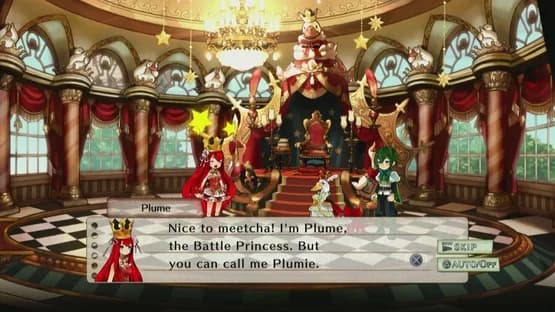 Battle Princess of Arcadias — Screenshoty