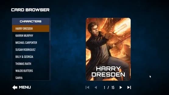 Dresden Files Cooperative Card Game — Screenshoty