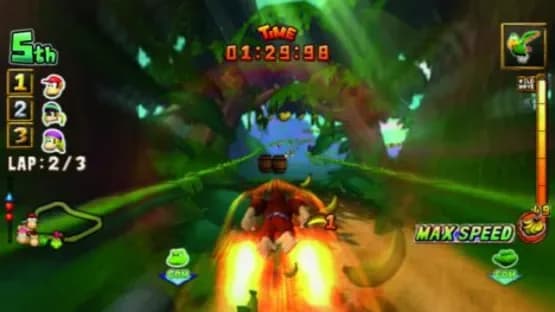 Donkey Kong Barrel Blast — Screenshoty