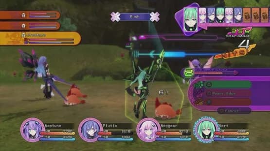 Hyperdimension Neptunia Victory — Screenshoty