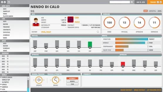 World Basketball Manager 2 — Screenshoty