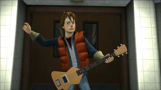 Back to the Future: The Game — Screenshoty