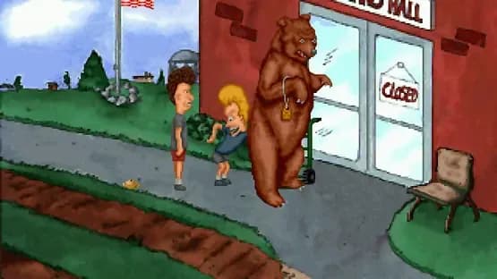MTV's Beavis and Butt-head in Virtual Stupidity — Screenshoty