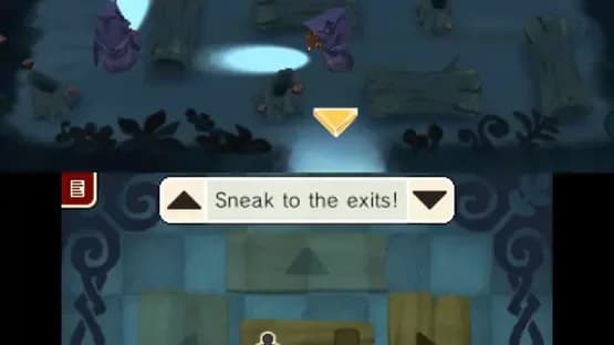 Professor Layton vs. Phoenix Wright: Ace Attorney — Screenshoty