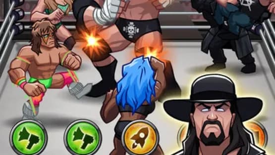 WWE Tap Mania — Screenshoty