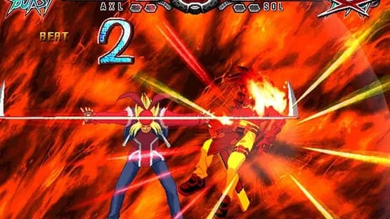 Guilty Gear XX Accent Core — Screenshoty