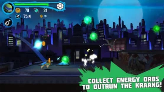 Teenage Mutant Ninja Turtles: Rooftop Run — Screenshoty