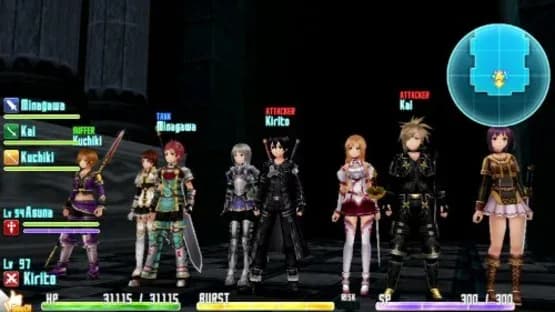 Sword Art Online: Hollow Fragment — Screenshoty