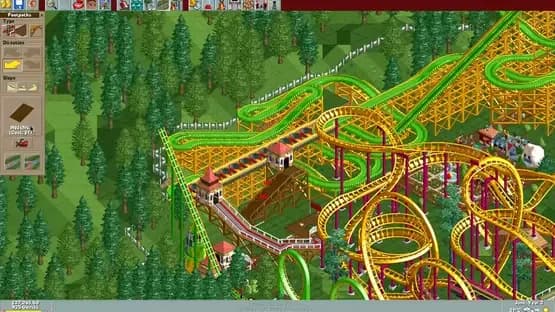 RollerCoaster Tycoon — Screenshoty