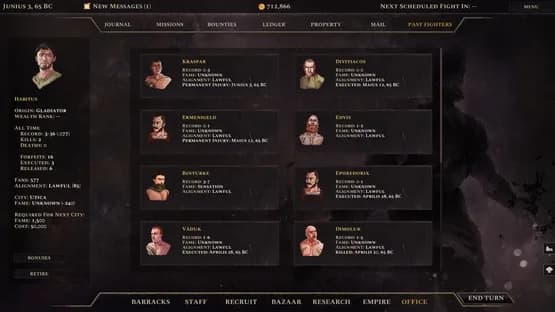 Age of Gladiators II: Rome — Screenshoty