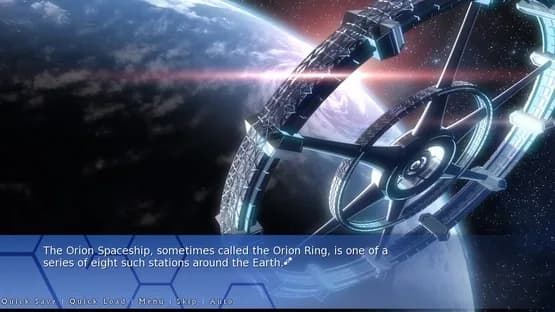 Orion: A Sci-Fi Visual Novel — Screenshoty