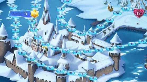 Frozen Free Fall: Snowball Fight — Screenshoty