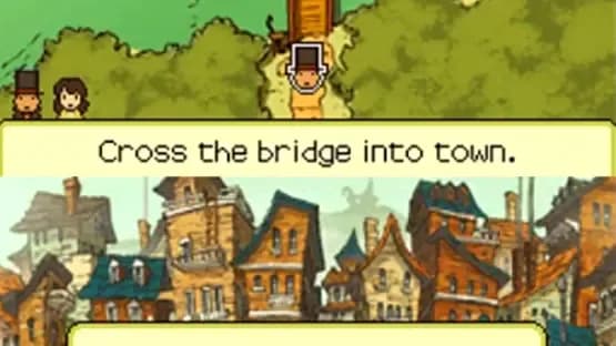Professor Layton and the Last Specter — Screenshoty