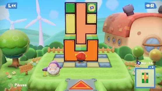Pushmo World — Screenshoty