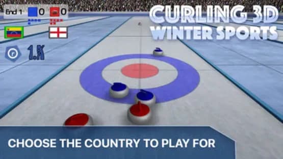 Curling 3D - Winter Sports — Screenshoty