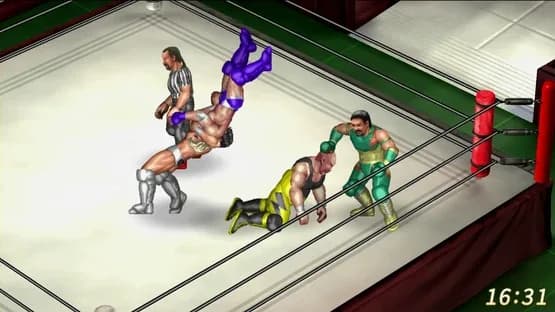 Fire Pro Wrestling World — Screenshoty