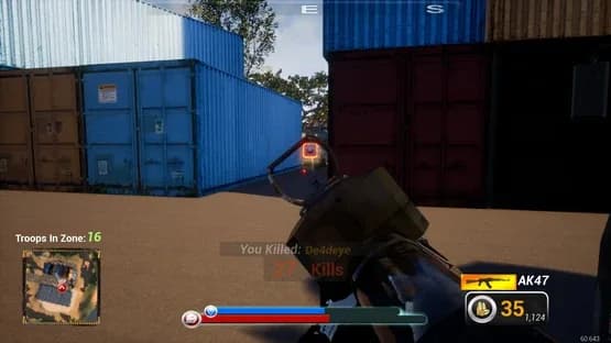 Battle Royale Bootcamp — Screenshoty