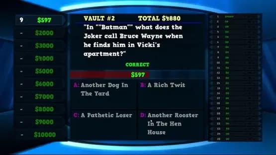 Trivia Vault: Super Heroes Trivia — Screenshoty