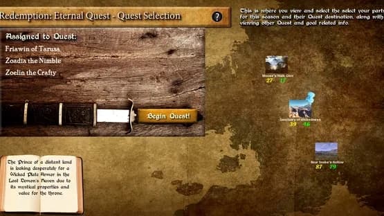 Redemption: Eternal Quest — Screenshoty