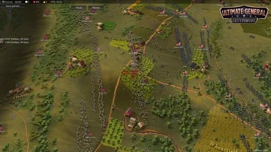 Ultimate General: Gettysburg — Screenshoty